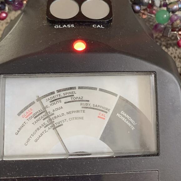 VTG Amethyst Jade Quartz Bib Necklace Mesh Collar Statement Boho Y2K Artisan - Picture 8 of 11